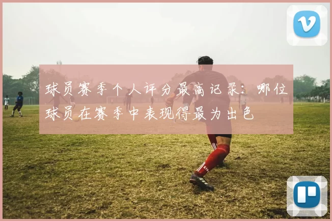 球员赛季个人评分最高记录：哪位球员在赛季中表现得最为出色