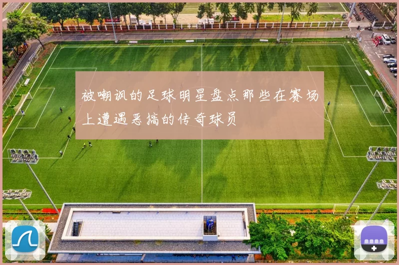 被嘲讽的足球明星盘点那些在赛场上遭遇恶搞的传奇球员
