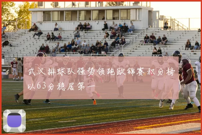 武汉排球队强势领跑欧锦赛积分榜以63分稳居第一