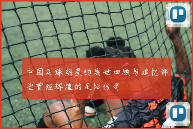 中国足球明星的离世回顾与追忆那些曾经辉煌的足坛传奇