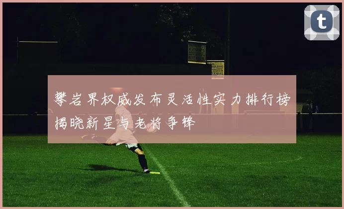 攀岩界权威发布灵活性实力排行榜揭晓新星与老将争锋
