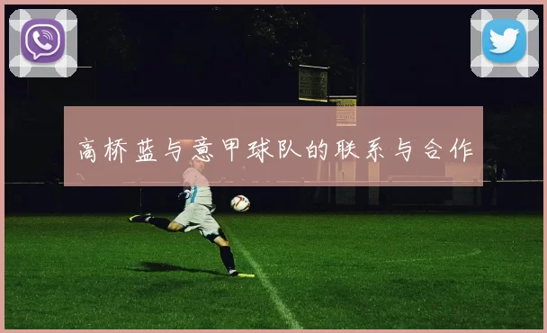 高桥蓝与意甲球队的联系与合作