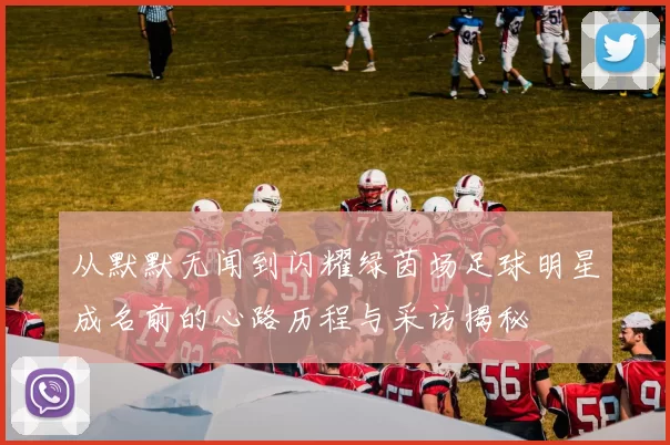 从默默无闻到闪耀绿茵场足球明星成名前的心路历程与采访揭秘