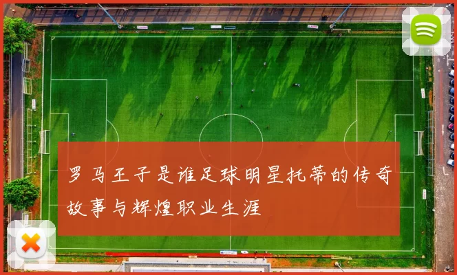 罗马王子是谁足球明星托蒂的传奇故事与辉煌职业生涯